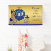 American Prince Carriage Boy Baby Shooter Banner (Insitu)
