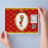 American Prince Red Gold Chip Bag Wrapper Flyer (Hand)