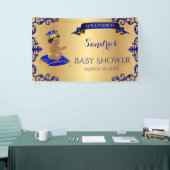 American Prince Royal Blue Gold Banner (Messeveranstaltung)