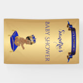 American Prince Royal Blue Gold Banner (Horizontal)