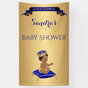 American Prince Royal Blue Gold Banner