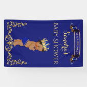 American Prince Royal Blue Gold Banner (Horizontal)