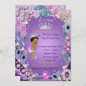 American Princess Baby Shower Einladung (Vorne/Hinten)