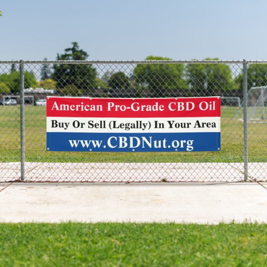 American Pro-Grade CBD Oil Banner (Insitu)