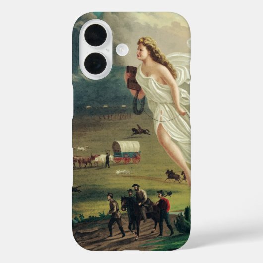 American Progress by John Gast Case-Mate iPhone Hülle (Rückseite)