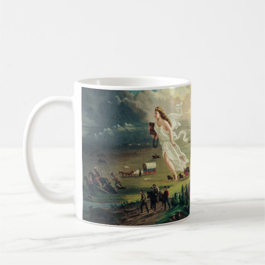 American Progress by John Gast Kaffeetasse (Links)