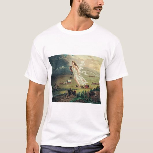 American Progress by John Gast T-Shirt (Vorderseite)