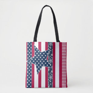 American ptriot traditional flag colors red navy w tasche