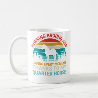 American Quarter Horse Besitzer Pferdereiten Pferd Kaffeetasse