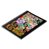 American Quilt Design Notizblock (Linke Seite)