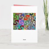 American Quilt Karte (Rückseite)