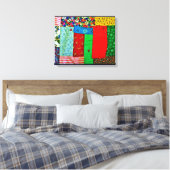 American Quilt Leinwanddruck (Insitu (Schlafzimmer))