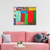 American Quilt Leinwanddruck (Insitu (Wohnzimmer))