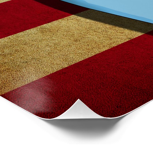 American Racing GT40 No.1 Poster (Ecke)