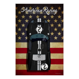 American Racing GT40 No.2 Poster