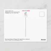 American Railroad Scene, 1874, Currier & Ives Postkarte (Rückseite)