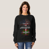 American Raised with Basque Roots Sweatshirt (Vorne ganz)