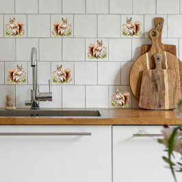 American Red Squirrel Fliese