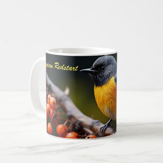 American Redstart Kaffeetasse (Vorderseite Links)