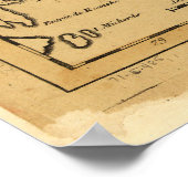 American Revolutionary War Map von J.B Eliot (1781 Poster (Ecke)