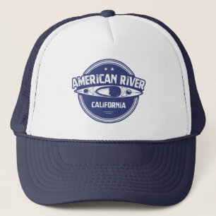 American River California Kayaking Truckerkappe