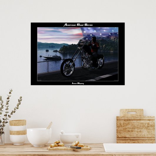 American Road Series #2 Poster (Küche)