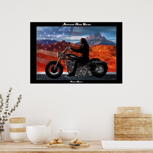 American Road Series Poster (Küche)