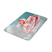 American Roadside | Coffee Shop-Abonnement Badematte (Schrägansicht)