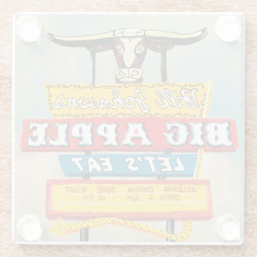 American Roadside | Restaurant Glasuntersetzer (Rückseite)