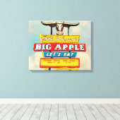 American Roadside | Restaurant Leinwanddruck (Insitu (Holzboden))