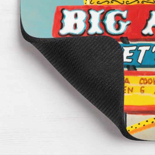 American Roadside | Restaurant Mousepad (Ecke)