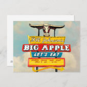 American Roadside | Restaurant Postkarte (Vorne/Hinten)