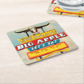 American Roadside | Restaurant Rechteckiger Pappuntersetzer (angewinkelt)