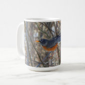 American Robin Coffee Tasse (Vorderseite Links)