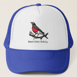 American Robin Customizable Truckerkappe