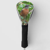 American Robin - Driver Golf Club Cover Golf Headcover (Vorderseite)
