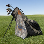 American Robin Golf Towel Golfhandtuch (Gras)