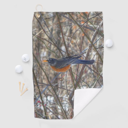 American Robin Golfhandtuch (Insitu)