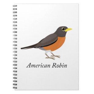 American Robin Notizblock