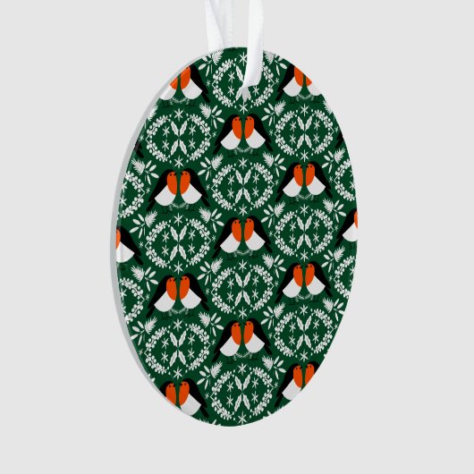 American Robin Ornament (Vorderseite)