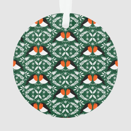 American Robin Ornament (Rückseite)