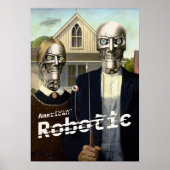 American Roboter Poster (Vorne)