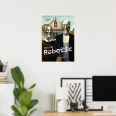 American Roboter Poster (Heimbüro)