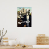 American Roboter Poster (Küche)
