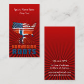 American Roots Business Cards Visitenkarte (Vorne/Hinten)