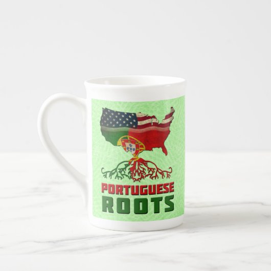 American Roots Cup Porzellantasse (Links)
