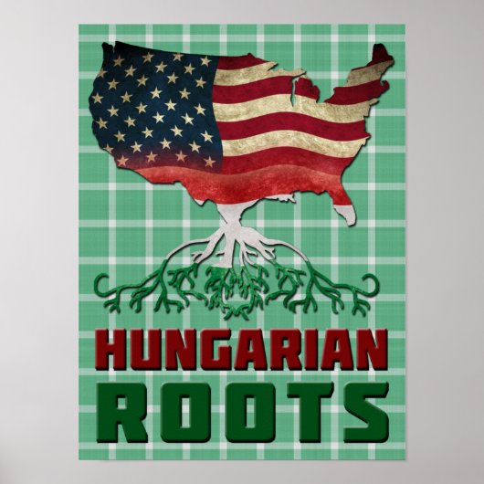 American Roots Poster Print (Vorne)
