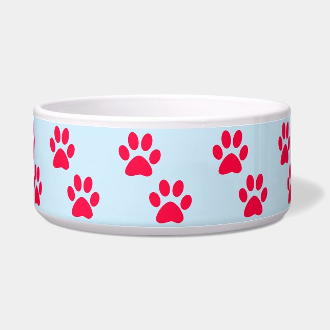 American Rose Paw Print Napf (Vorderseite)