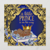 American Royal Prince Baby Dusche Einladung (Vorne/Hinten)