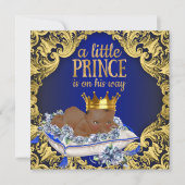 American Royal Prince Baby Dusche Einladung (Vorderseite)